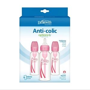 3 bottles, Dr Brown’s Anti Colic